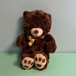 Walmart Chocolate Brown Bear Plush Stuffed Animal, Kids Plush Bear Toy